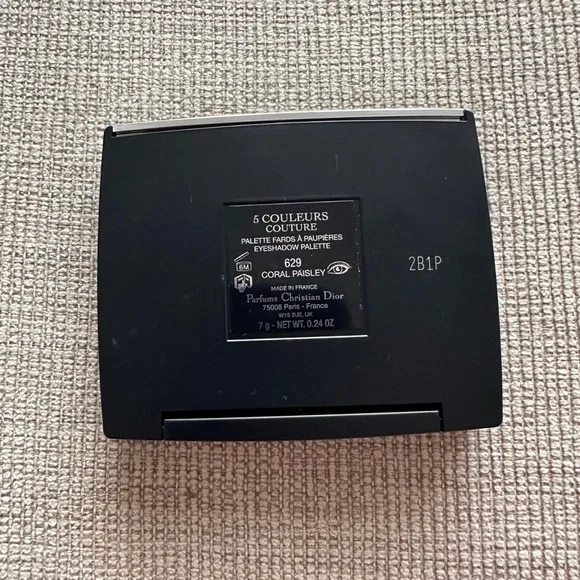 NWOT DIOR Diorshow 5 Couleurs Eye Makeup Palette 5 Eyeshadows 629 Coral Paisley - Picture 3 of 3